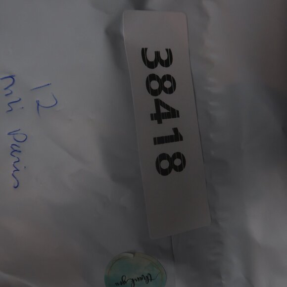 Nili Lotan Paris Pants in Steel Blue Drop Crotch Baggy Trousers 6 - Picture 12 of 12